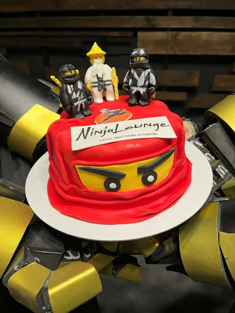 Торт NinjaLounge для детского праздника